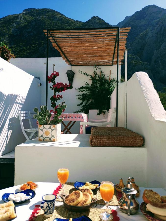 Bed and Breakfast Dar Sbaa Шефшауэн Экстерьер фото