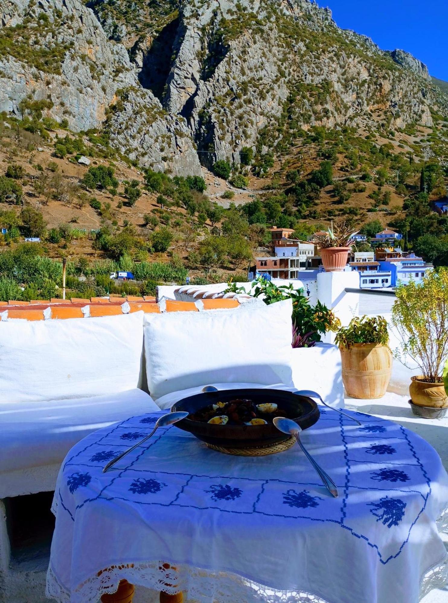 Bed and Breakfast Dar Sbaa Шефшауэн Экстерьер фото